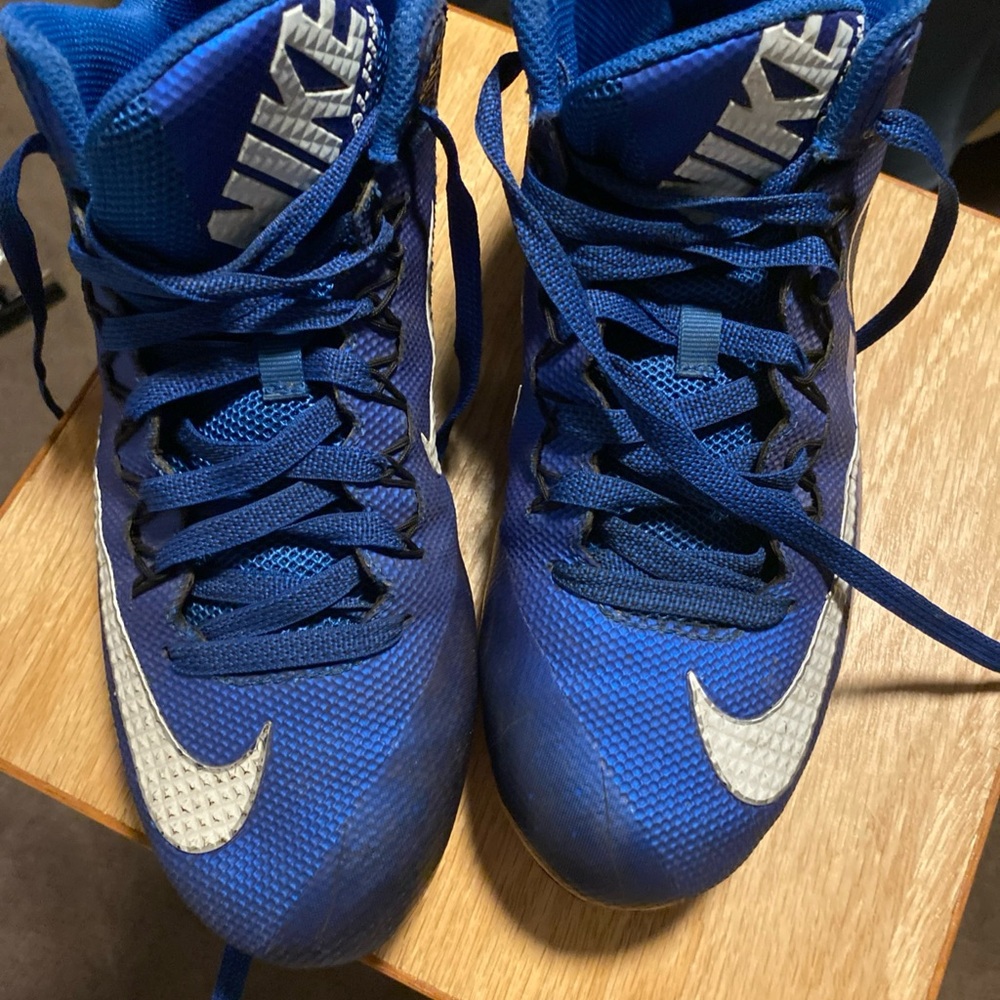 Nike Royal Blue alpha cleats 🐢🐢